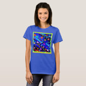 Een lichtgekleurde Starry Skies. Bestel nu T-shirt (Voorkant volledig)