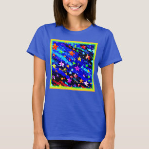 Een lichtgekleurde Starry Skies. Bestel nu T-shirt