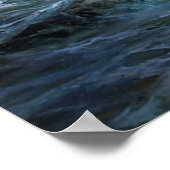 Een lichtpunt van hoop, vuurtoren van duiven poster (Hoek)