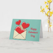 Een Liebesbrief | Voeg uw tekst toe Kaart (Gele Bloem)