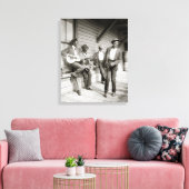 Een lied en een dans, 1908 canvas afdruk (Insitu (Woonkamer))