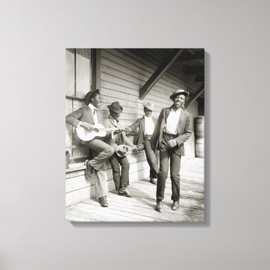 Een lied en een dans, 1908 canvas afdruk (Voorkant)