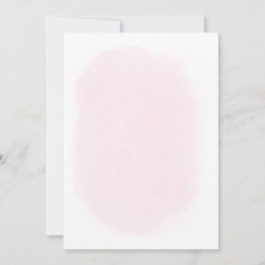 Een lief baby meisje Baby shower die mama het best Kaart (Achterkant)