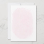 Een lief baby meisje Baby shower Kaart (Achterkant)