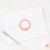 Een lief baby meisje Baby shower Stickers (Envelop)