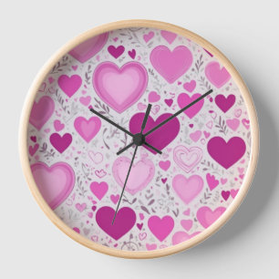 Een lief en charmant roze hart