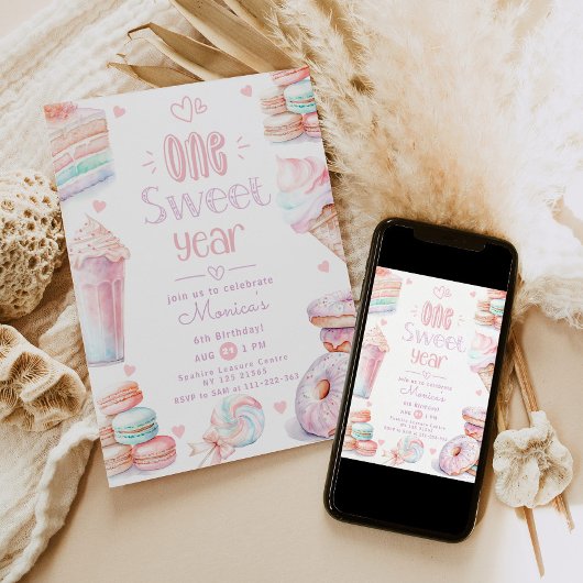 Een lief jaar 1e verjaardag kaart