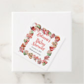 Een lief klein Baby Snoepjes Lijst Baby shower Bedankjes Labels