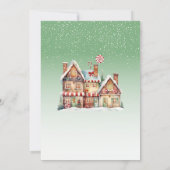 Een lief klein Baby Snoepjes Lijst Baby shower Kaart (Achterkant)