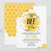 Een lief klein beetje is onderweg naar de douche p kaart (Voorkant / Achterkant)