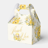 Een lief klein honingbij Baby shower dank je Bedankdoosjes (Voorkant Zijde)