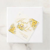 Een lief klein honingbij Baby shower dank je Bedankjes Labels (In situ)