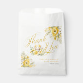 Een lief klein honingbij Baby shower dank je Bedankzakje (Voorkant)