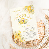 Een lief klein honingbij Baby shower Kaart