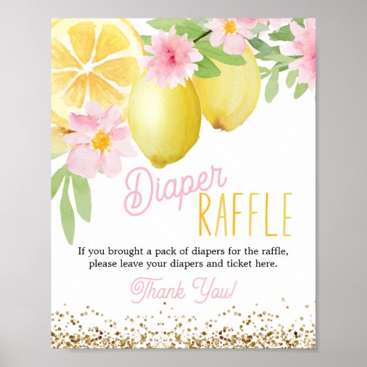 Een lief klein luiertafelteken poster (Voorkant)