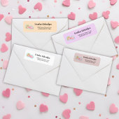 Een lief klein meisje Baby shower Etiket