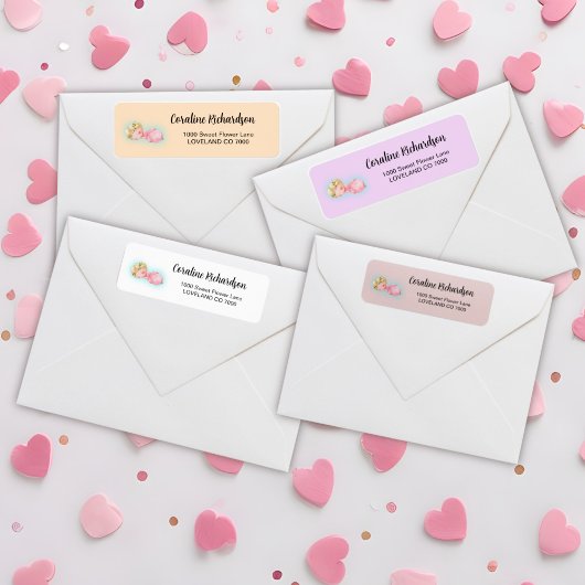 Een lief klein meisje Baby shower Etiket