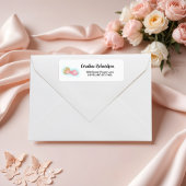 Een lief klein meisje Baby shower Etiket