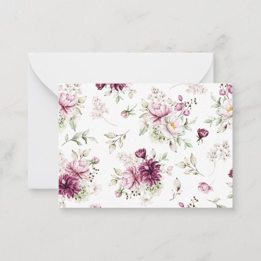 Een lief klein meisje Baby shower luier Raffle Kaa Notitiekaartje (Achterkant)