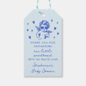 Een Lief Klein Valentijns Vriendje Baby Shower Jon Cadeaulabel (Voorkant)