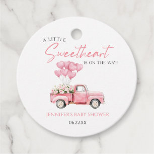 Een Lief Klein Valentijnsdag Baby Shower Bedankjes Labels