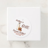 Een lief koekje! Eerste verjaardagsfeestje Bedankjes Labels (In situ)