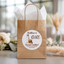 Een lief koekje! Eerste verjaardagsfeestje