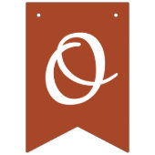 Een lief koekje! Eerste verjaardagsfeestje Vlaggetjes (Eerste vlag)