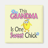 Een lief kuiken magneet (Voorkant)