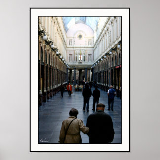 Een lief oud paar poster