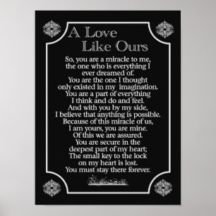 EEN LIEFDE ALS DE ONZERE -- Posterprint Poster