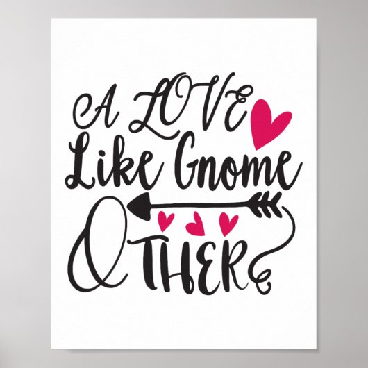 Een liefde als Gnome andere Valentijn Poster (Voorkant)