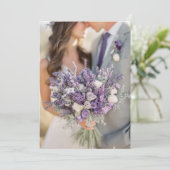 Een liefde als lavendel | serene stijl kaart (Staand voorkant)