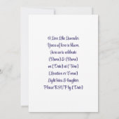 Een liefde als lavendel | serene stijl kaart (Achterkant)