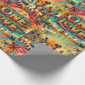 Eén liefde cadeaupapier (Hoek)