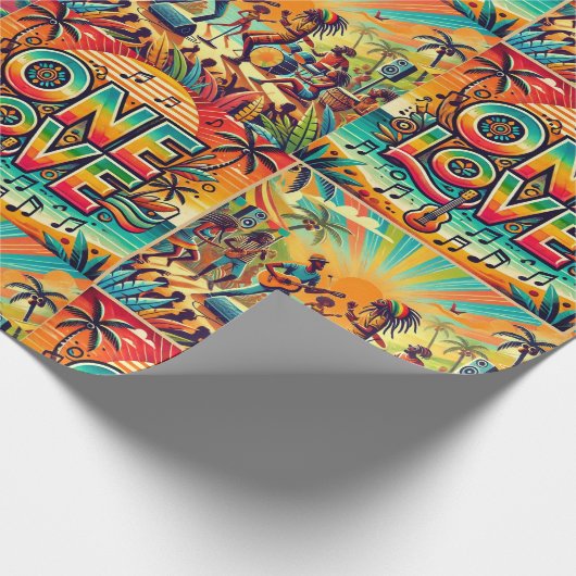 Eén liefde cadeaupapier (Hoek)