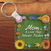 Een liefde die nooit verdwijnt sleutelhanger (Voorkant)