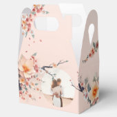 Een liefde die opbloeit onder de kersenbomen bedankdoosjes (Geopend)