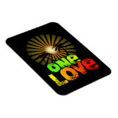 Eén liefde Jamaica Magneet (Rechterzijde)