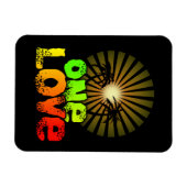 Eén liefde Jamaica Magneet (Horizontaal)