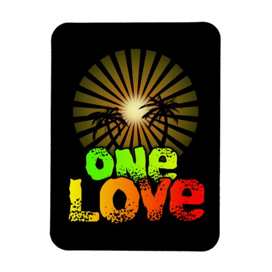 Eén liefde Jamaica Magneet (Verticaal)
