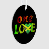 Eén liefde Jamaica Ornament (voorkant)