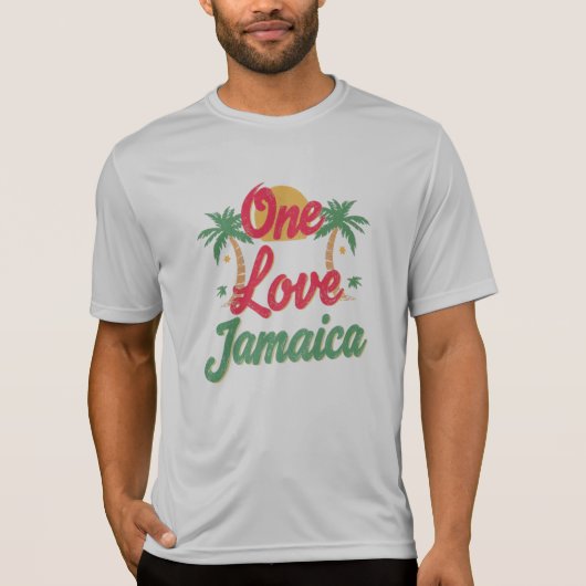Een liefde jamaica t-shirt (Voorkant)