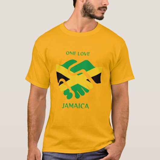 Eén liefde jamaica t-shirt (Voorkant)
