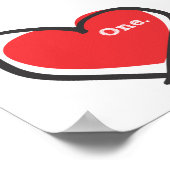 Eén liefde. poster (Hoek)