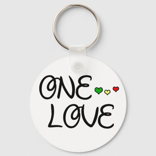 Eén liefde sleutelhanger (Voorkant)