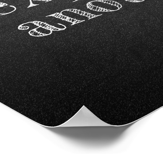 Een liefde verdrijft een ander houtskool poster (Hoek)