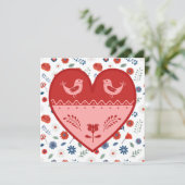 Een Liefde Voor Jou Feestdagenkaart (Staand voorkant)