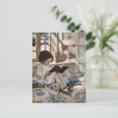 Een liefde voor lezen briefkaart (Staand voorkant)