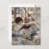 Een liefde voor lezen briefkaart (Voorkant / Achterkant)